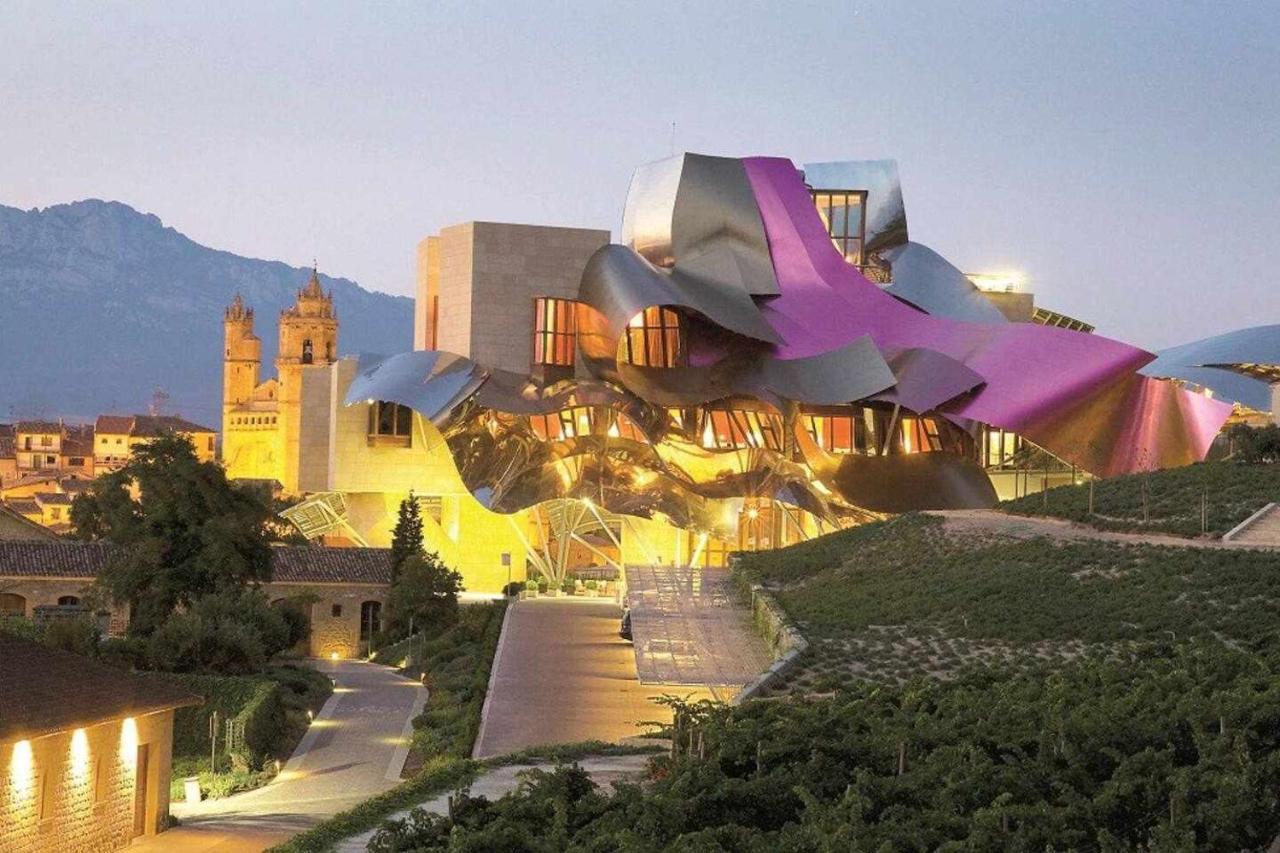 Sagastienea Villa Con Piscina Y Tenis En La Rioja Samaniego Exterior foto